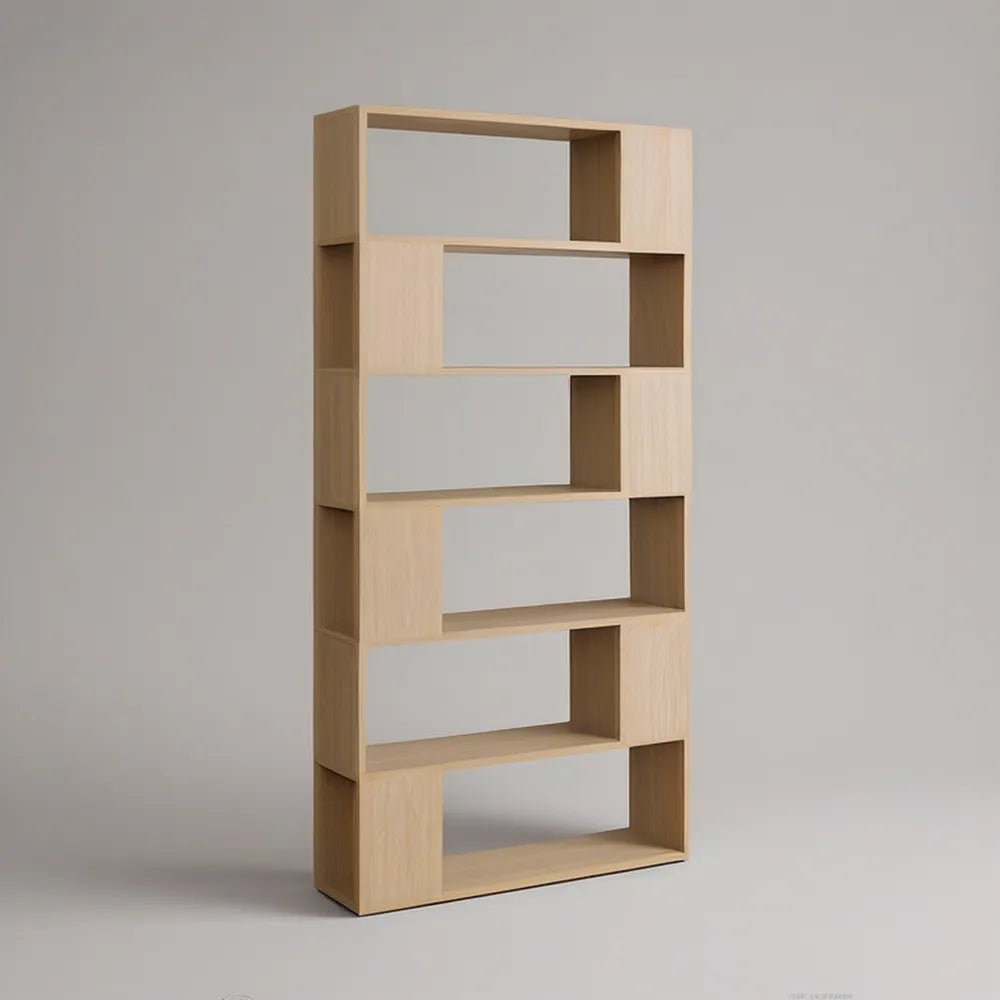 Estante Vertical em MDF Carvalho Claro 80 x 30 x 180 cm